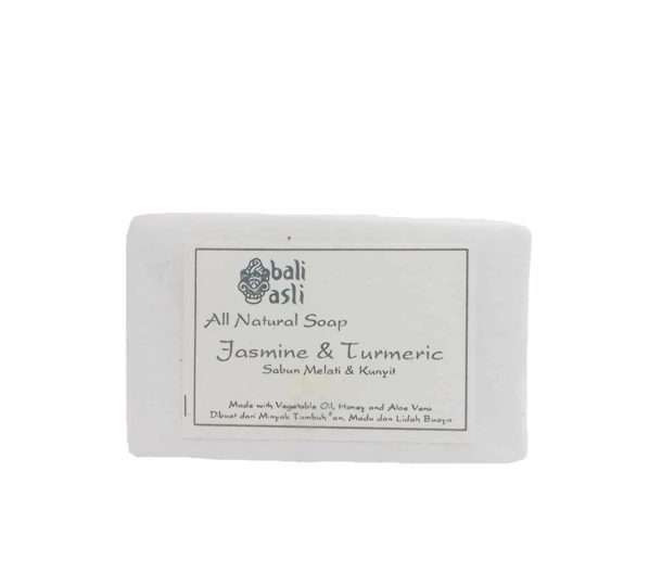 Jasmine Turmeric Soap Bar - 110gr - Bali Asli