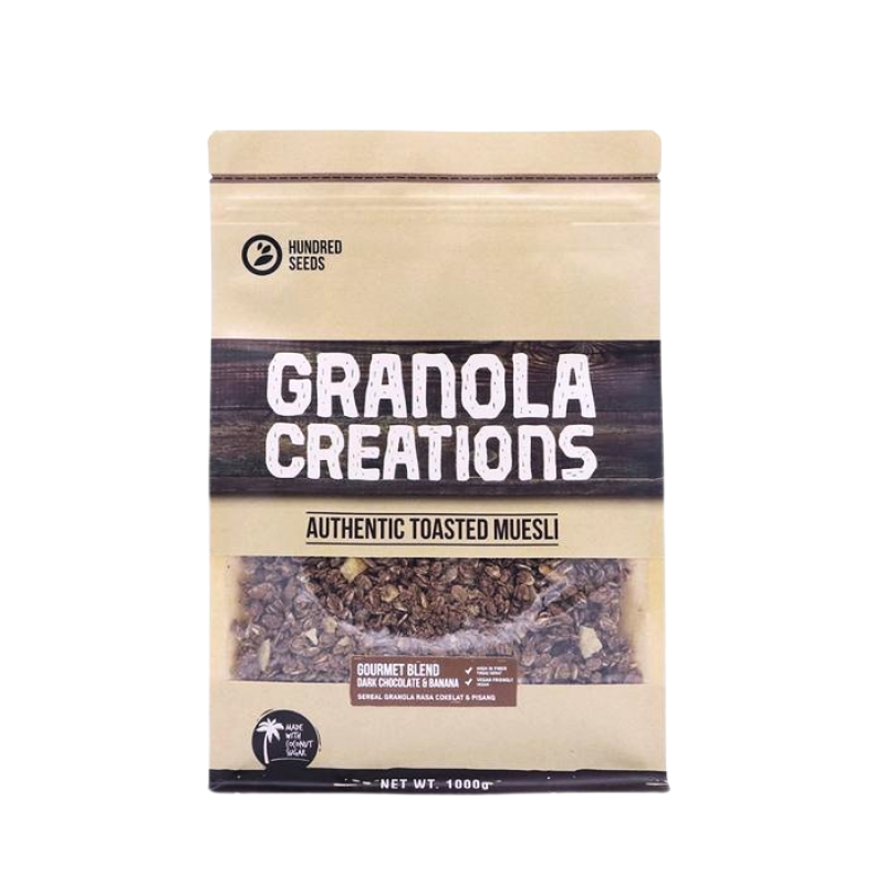 GRC Dark Chocolate & Banana Granola 1 kg