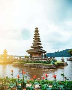 bali temple on the lake by guillaume meurice unsplash
