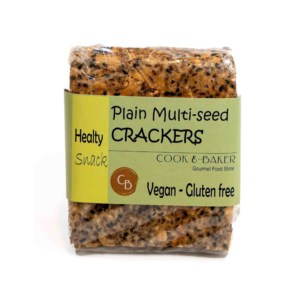 Vegan and Gluten-Free Multi-Seed Crackers