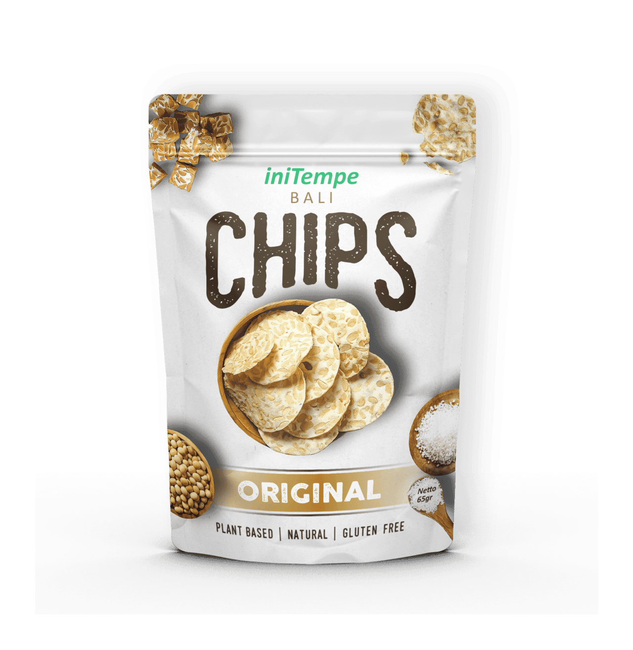 INT Chips Tempe 65 g - Bali Direct - Bali's Online Whole Foods Store