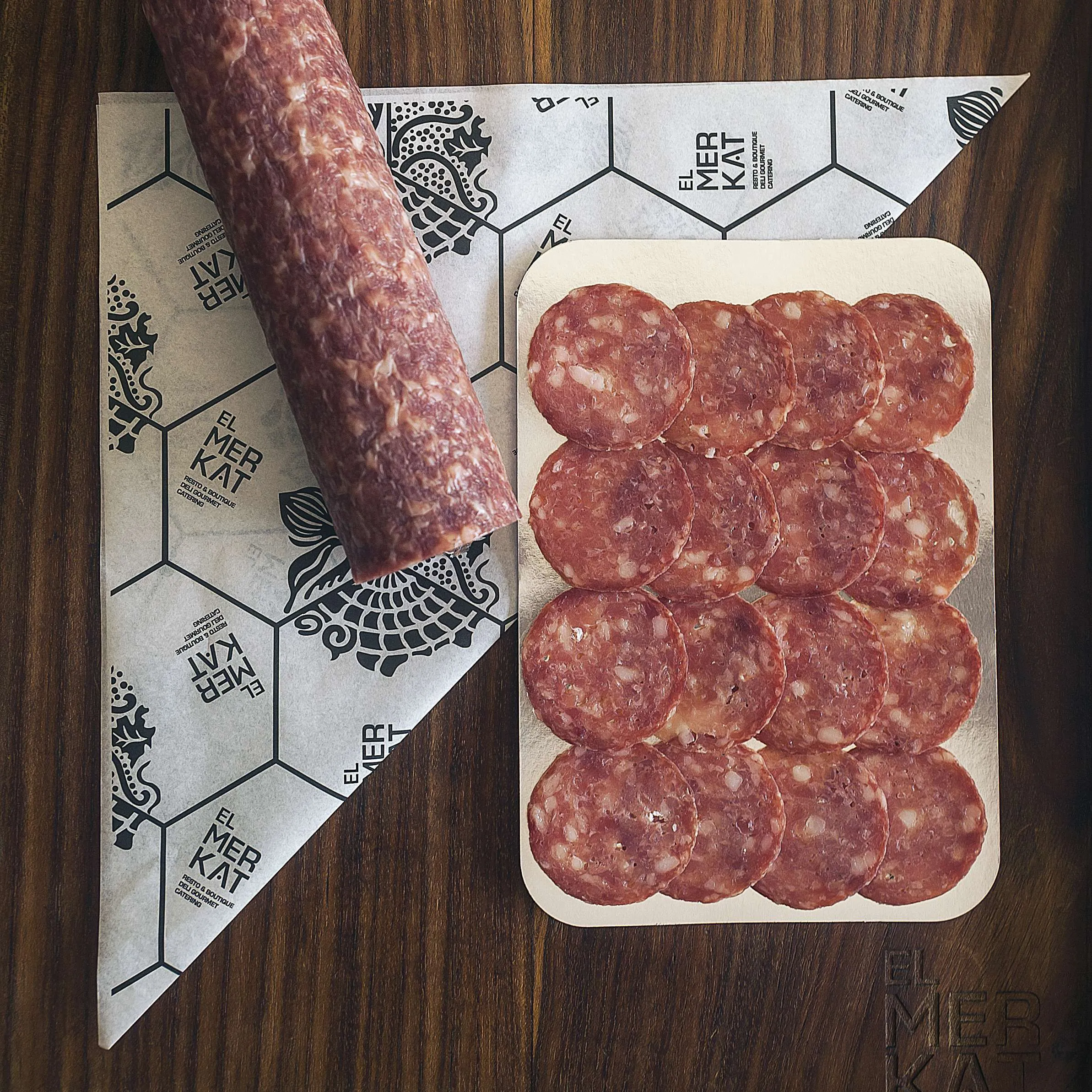 EMK Salchichon Jumbo Salami Sliced 100 g