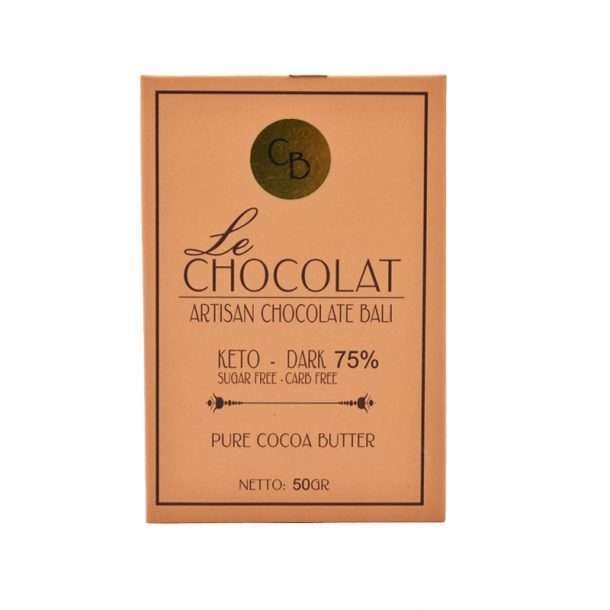 Chocolate Keto 75% Cacao from cook 7 bakers
