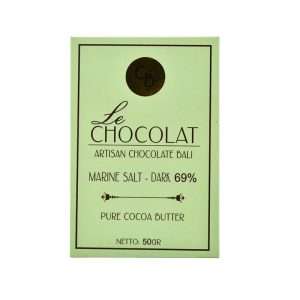 Chocolate 69% Cacao Marine Salt by Cook & bakers