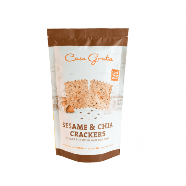Sesame and Chia Crackers Bali Direct Bali's Online Whole Foods Store