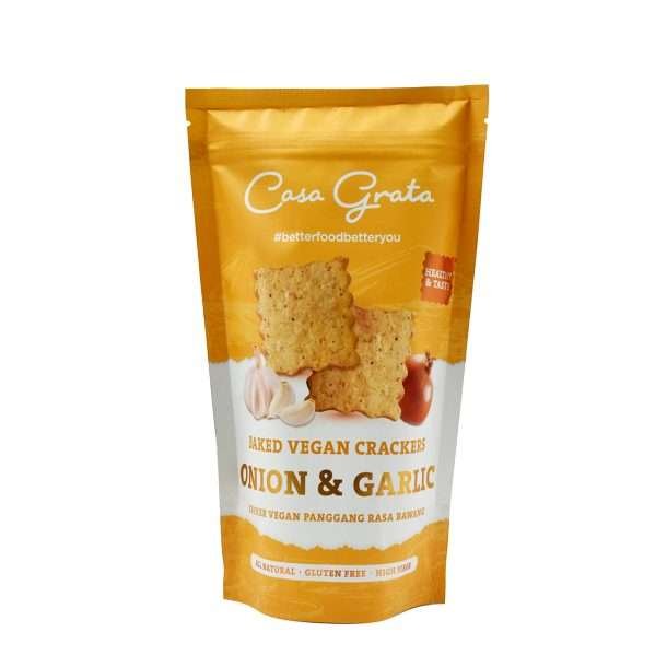 Onion and Garlic Crackers from Casa Grata