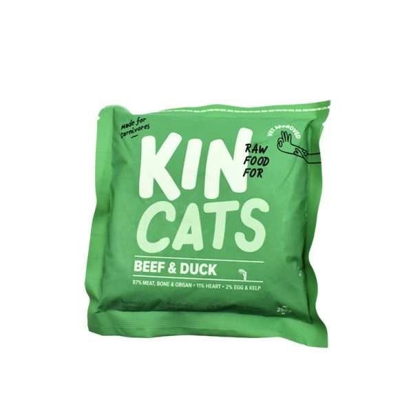 Pet Food Beef and Duck for Cats