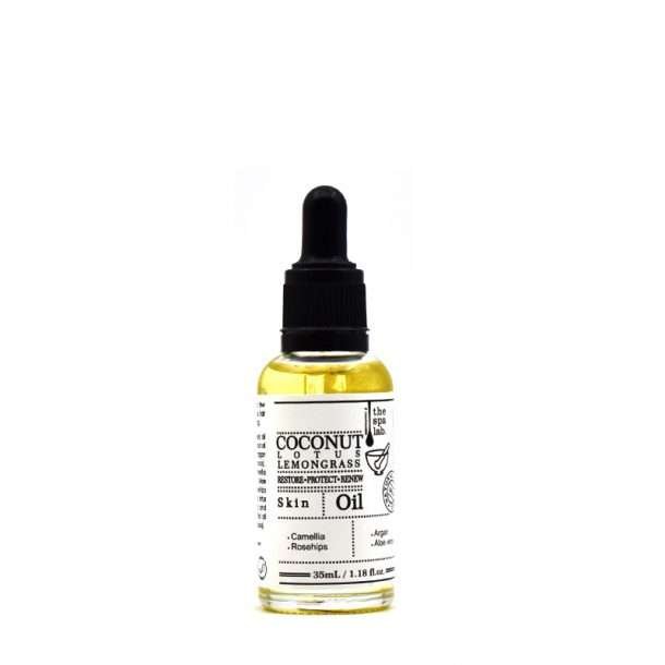 Skin Oil Coconut Lotus Lemongrass