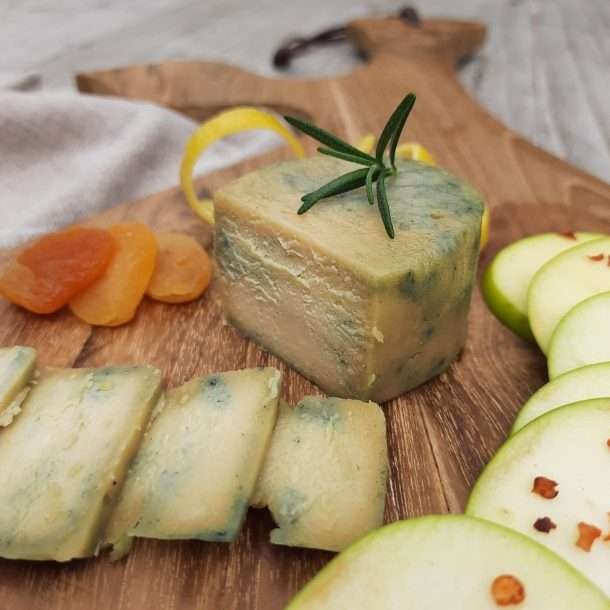 Blue Vegan Cheese from Okara