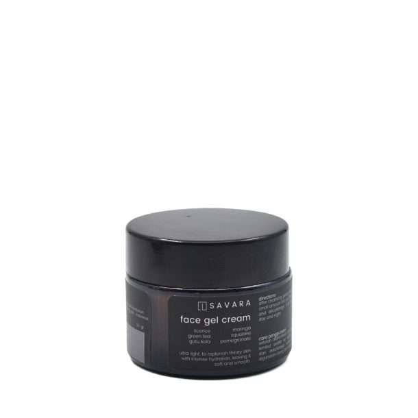 Face gel Cream by Savara. Replenish thirsty skin with intense hydration