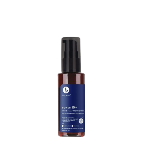 Organic Power 10+ Hair and Scalp Treatment Oil from Eucalie