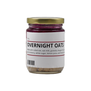 Overnight Oats from Balicious Juice