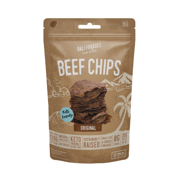 Beef Chips Original from Bali Forages