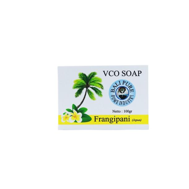 VCO Soap Frangipani from Bali Pure Home Industry