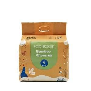 Bamboo Wipes 4 Packs from Eco Boom