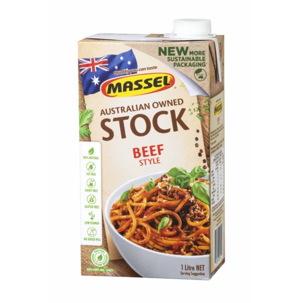 Stock Liquid Beef Style from Massel