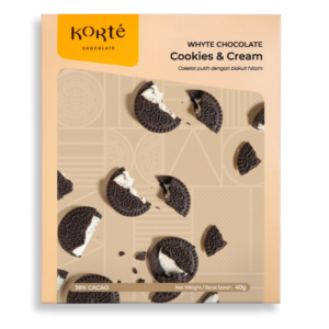 Chocolate Cookies and Cream from Korte