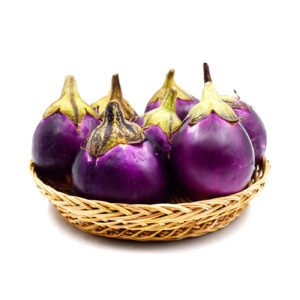 Hydro Baby Italian Eggplant from Bali Grown