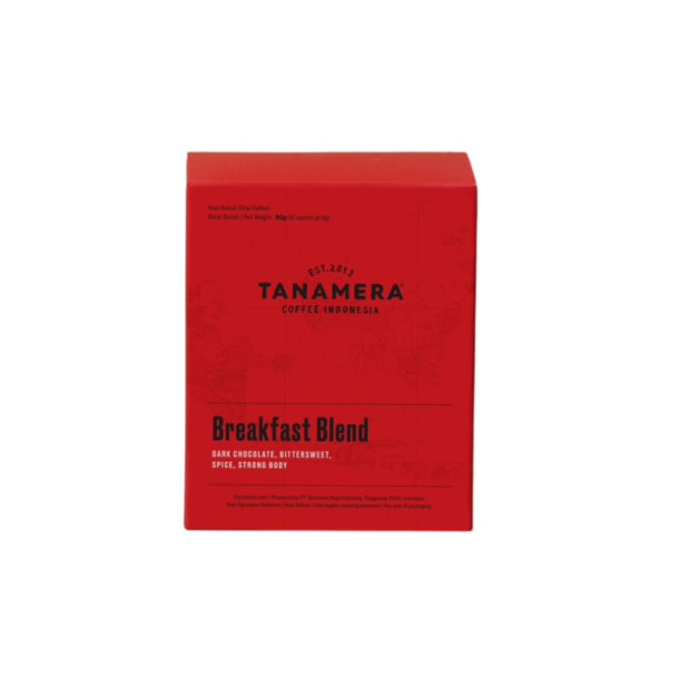 Breakfast Blend Coffee Drip Bag from Tanamera Coffee