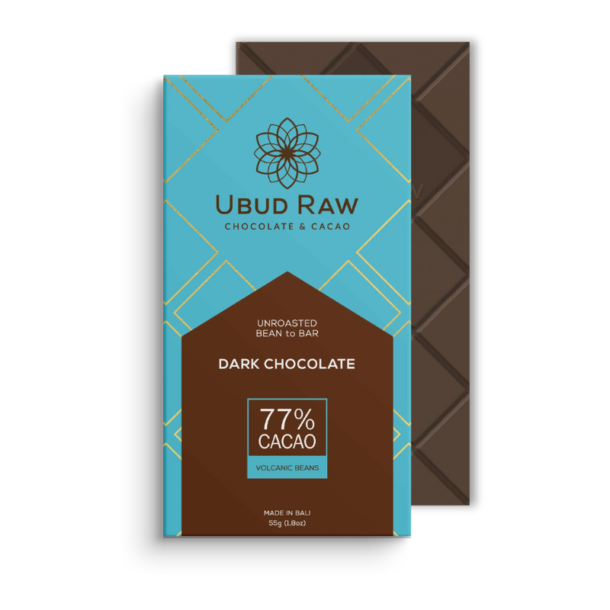 URC Bean to Bar Chocolate Pure & Dark 77% from Ubud Raw Chocolate