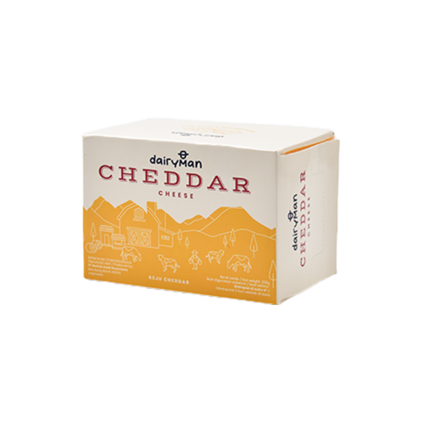 DMA Cheddar Cheese from DairyMan