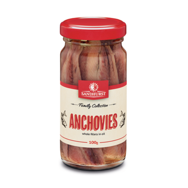 SND Anchovies Whole Fillets in Oil 100g