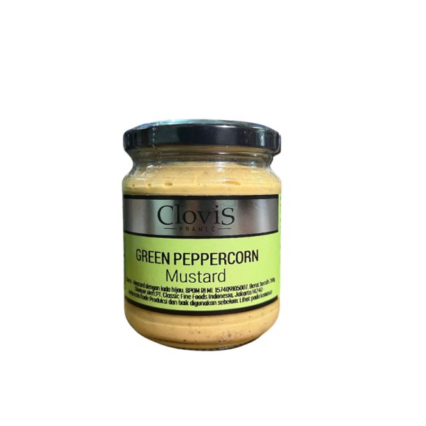 Clovis Green Peppercorn Mustard