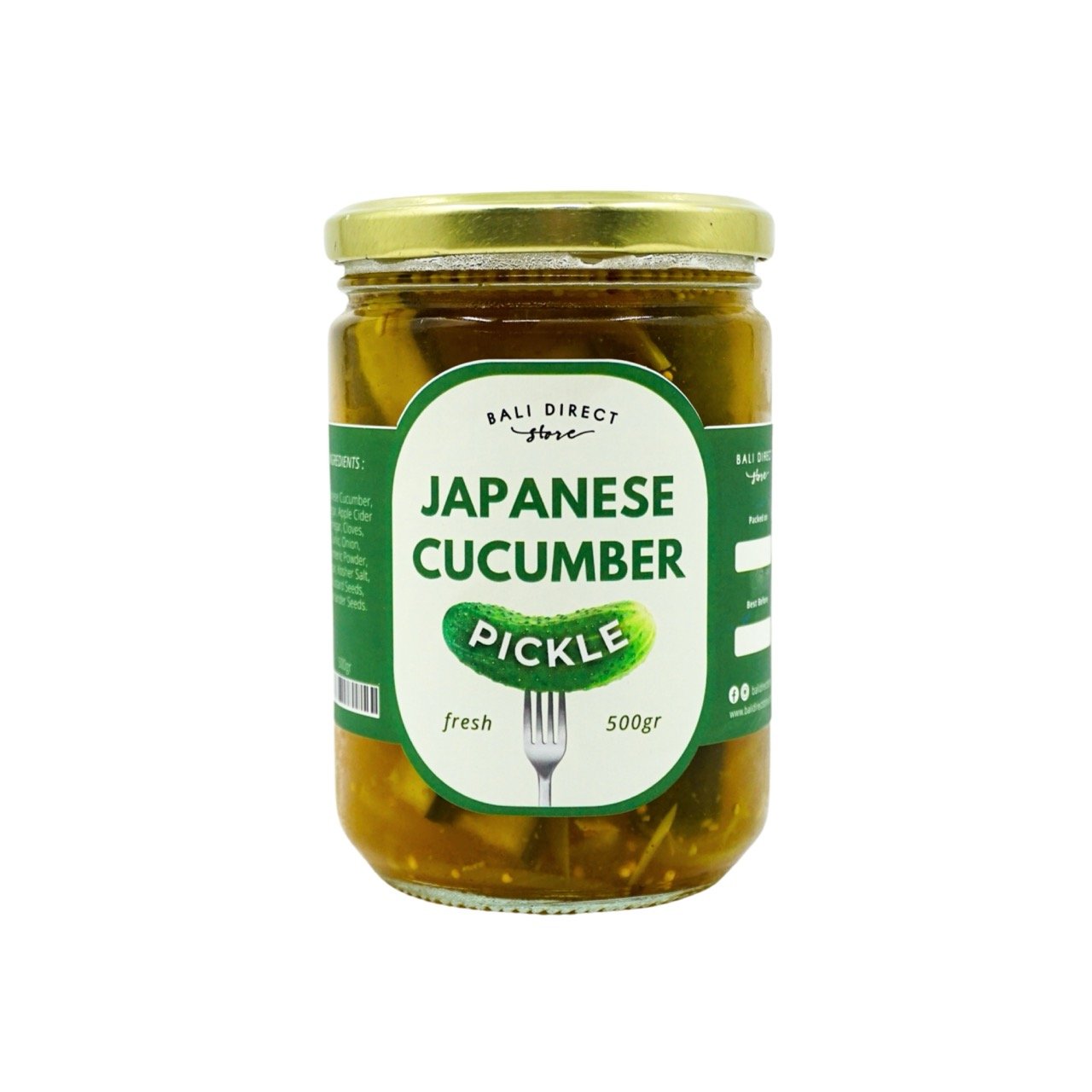 BDK Japanese Cucumber Pickles 500g