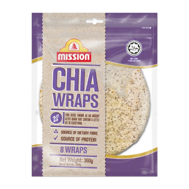 Chia 8 Wraps