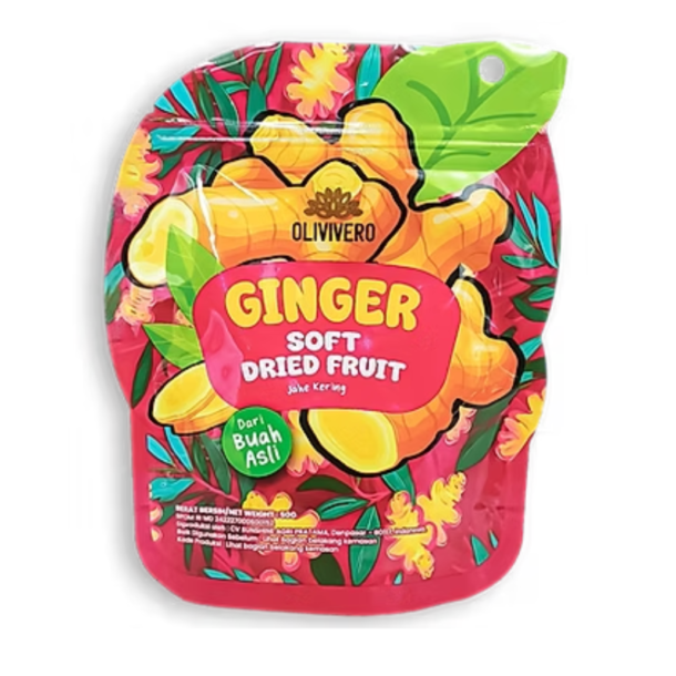OLV Soft Dried Ginger 50g