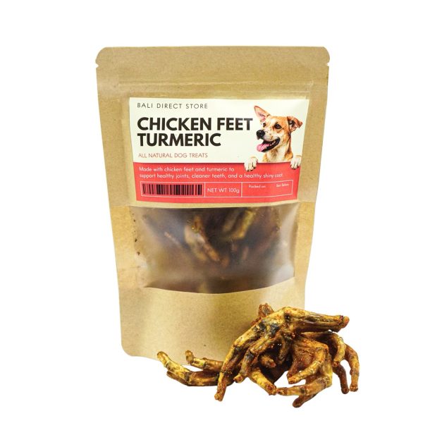 BDK Chicken Feet Turmeric 100g