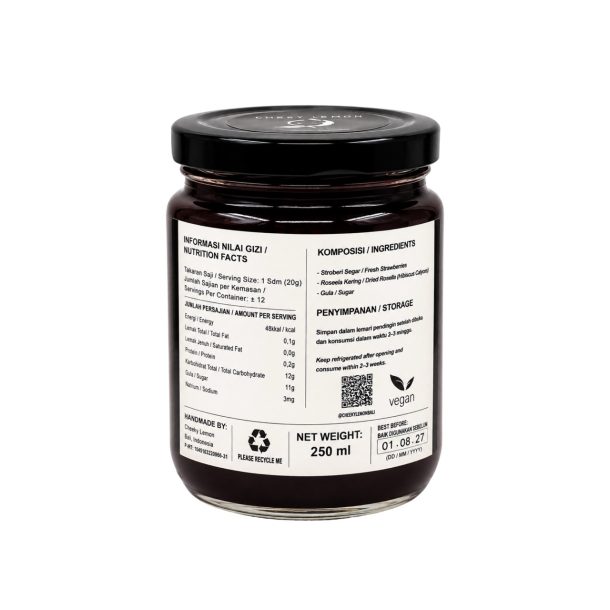 CKL Strawberry Rosella Jam 300g