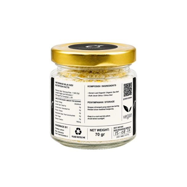 CKL Artisan Citrus Salt 70g